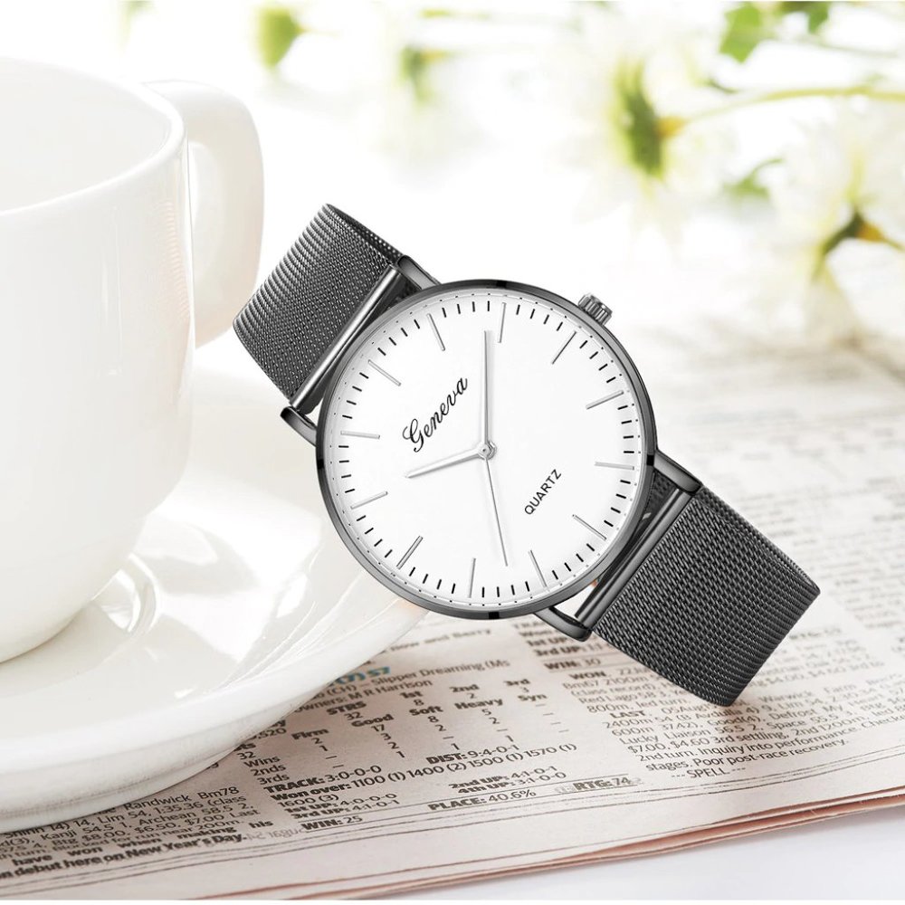 ❤️NEW❤️ Luxury Quartz Stainless Steel Watch - Picture 2 of 2
